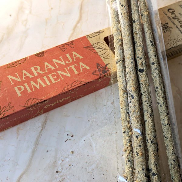 Organic Incense 6 u - Aromanza