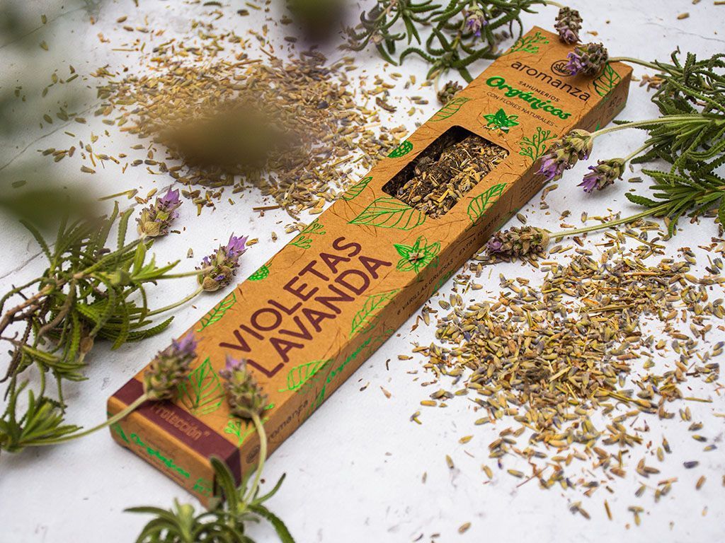 Organic Incense 6 u - Aromanza