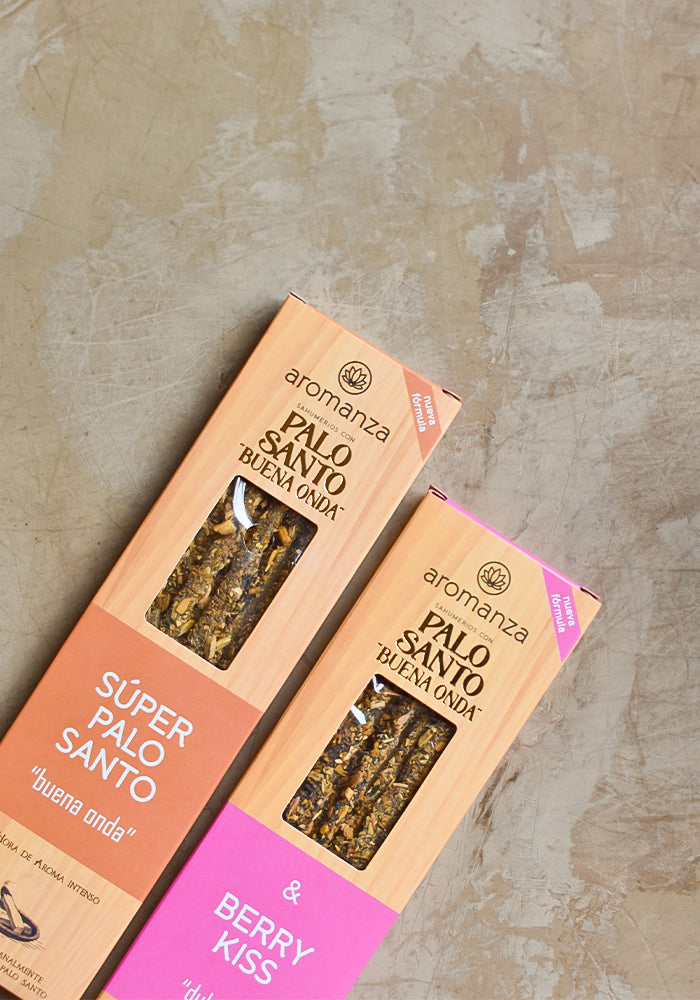 Palo Santo Good Vibes Incense 8 u - Aromanza